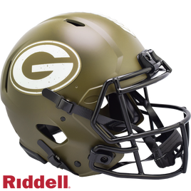GREEN BAY PACKERS SALUTE TO SERVICE SPEED AUTHENTIC HELMET