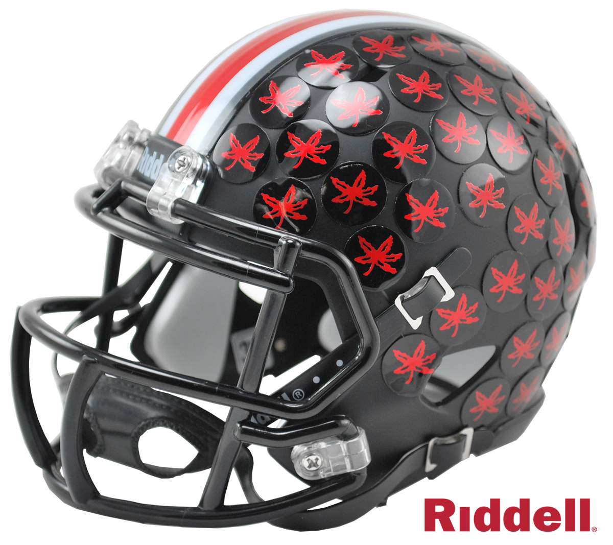 Ohio State Buckeyes Authentic Full Size SpeedFlex Helmet - Black