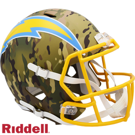 LOS ANGELES CHARGERS CAMO LIMITED EDITION REPLICA HELMET