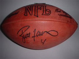 Brett Favre Green Bay Packers Autographed 1980's - 2005 NFL Football