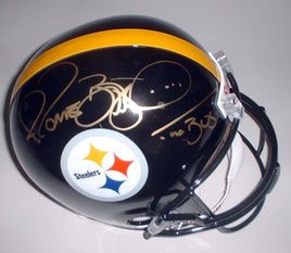 Jerome Bettis Autographed Pittsburgh Replica Helmet