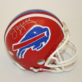 Jim Kelly Autographed Throwback Buffalo Bills Mini Helmet