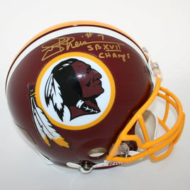 Joe Theismann Autographed "SB Champs" Washington Replica Helmet