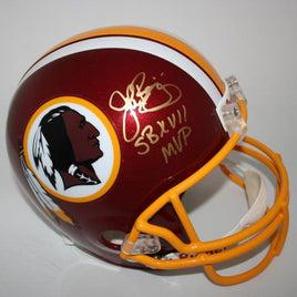 John Riggins Autographed Washington Replica Helmet W/ SB XVII MVP Inscription