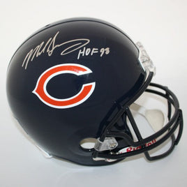 Mike Singletary Autographed Chicago Full Size Replica Helmet W? HOF 98