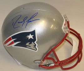 Randy Moss Autographed New England Replica Helmet
