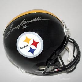 Terry Bradshaw Autographed Pittsburgh Replica Helmet