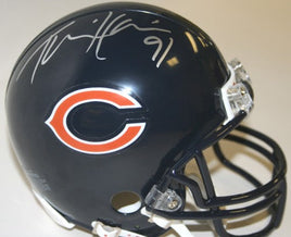 Tommie Harris Autographed Chicago Bears Mini Helmet