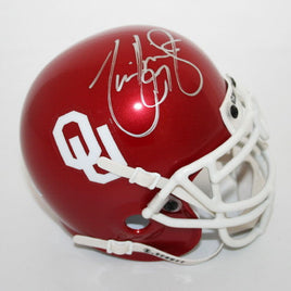Tommie Harris Autographed Oklahoma Sooners Mini Helmet