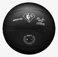 NBA AUTHENTIC SERIES INDOOR / OUTDOOR LE BLACK 75TH BASKETBALL - INFLATED