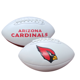 ARIZONA CARDINALS EMBOSSED NFL SIGNATURE SERIES FOOTBALL