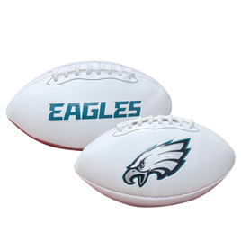 PHILADELPHIA EAGLES EMBOSSED NFL SIGNATURE SERIES FOOTBALL