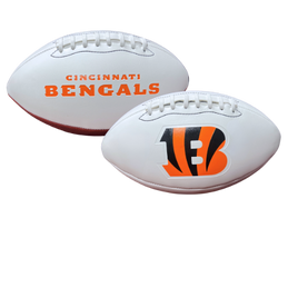 CINCINNATI BENGALS EMBOSSED NFL SIGNATURE SERIES FOOTBALL