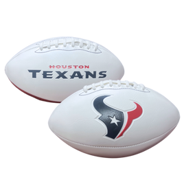 HOUSTON TEXANS EMBOSSED NFL SIGNATURE SERIES FOOTBALL