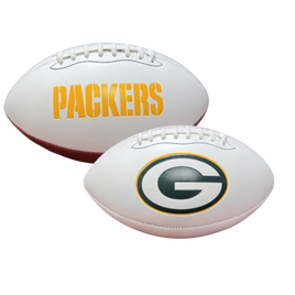 GREEN BAY PACKERS EMBOSSED NFL SIGNATURE SERIES FOOTBALL