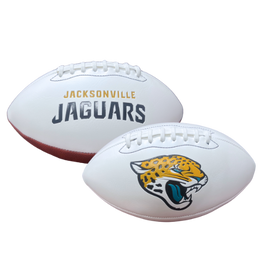 JACKSONVILLE JAGUARS EMBOSSED NFL SIGNATURE SERIES FOOTBALL