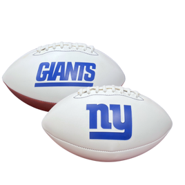 NEW YORK GIANTS EMBOSSED NFL SIGNATURE SERIES FOOTBALL