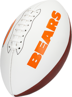 CHICAGO BEARS EMBOSSED NFL SIGNATURE SERIES FOOTBALL