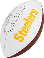PITTSBURGH STEELERS EMBOSSED NFL SIGNATURE SERIES FOOTBALL