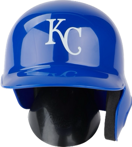 KANSAS CITY ROYALS RAWLINGS "MACH" MINI BATTING HELMET