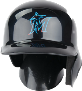 MIAMI MARLINS RAWLINGS "MACH" MINI BATTING HELMET