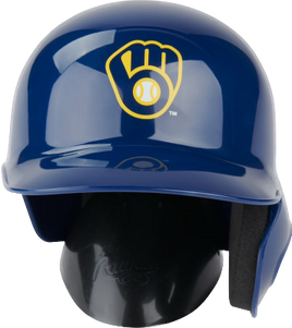 MILWAUKEE BREWERS RAWLINGS "MACH" MINI BATTING HELMET