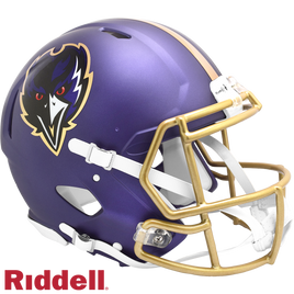 BALTIMORE RAVENS 2024 ON FIELD ALTERNATE STYLE SPEED AUTHENTIC HELMET