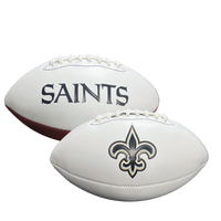 NEW ORLEANS SAINTS EMBOSSED NFL SIGNATURE SERIES FOOTBALL