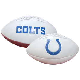 INDIANAPOLIS COLTS EMBOSSED NFL SIGNATURE SERIES FOOTBALL