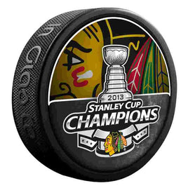 2013 STANLEY CUP CHAMPIONS AUTOGRAPH HOCKEY PUCK
