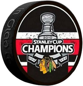 2010 STANLEY CUP CHAMPIONS AUTOGRAPH HOCKEY PUCK