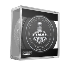 2015 STANLEY CUP GAME 5 OFFICIAL GAME HOCKEY PUCK