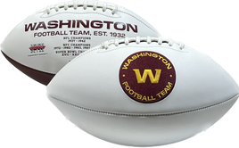 WASHINGTON FOOTBALL TEAM RAWLINGS NFL SIGNATURE SERIES FOOTBALL