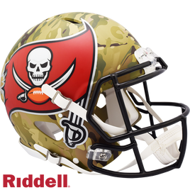 TAMPA BAY BUCCANEERS CAMO LIMITED EDITION AUTHENTIC HELMET