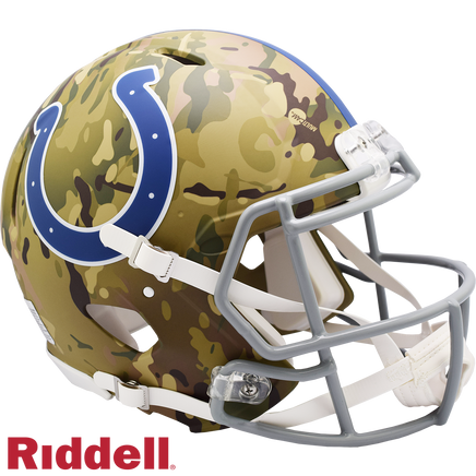 INDIANAPOLIS COLTS CAMO LIMITED EDITION AUTHENTIC HELMET| Retail Experience Victory Collectibles