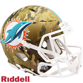 MIAMI DOLPHINS  CAMO LIMITED EDITION AUTHENTIC HELMET