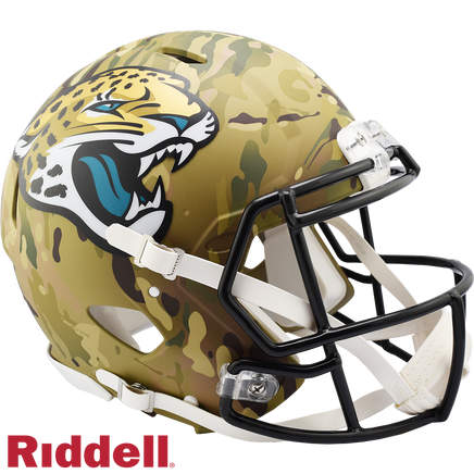 JACKSONVILLE JAGUARS CAMO LIMITED EDITION AUTHENTIC HELMET| Retail Experience Victory Collectibles