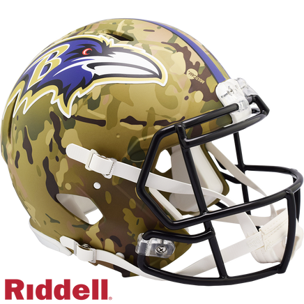 BALTIMORE RAVENS CAMO LIMITED EDITION AUTHENTIC HELMET| Retail Experience Victory Collectibles