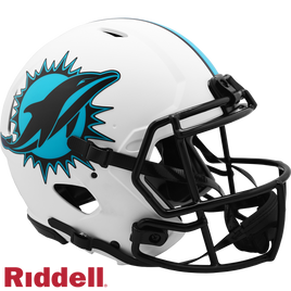 MIAMI DOLPHINS LUNAR LIMITED EDITION AUTHENTIC HELMET