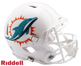 MIAMI DOLPHINS CURRENT STYLE SPEED AUTHENTIC HELMET