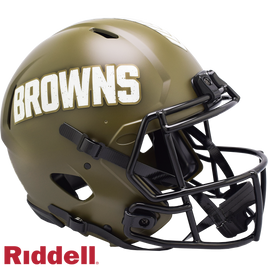 CLEVELAND BROWNS SALUTE TO SERVICE SPEED AUTHENTIC HELMET
