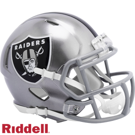 LAS VEGAS RAIDERS FLASH MINI HELMET