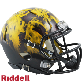  Riddell NCAA Arizona State Sun Devils White Fork Speed Mini Football  Helmet : Sports & Outdoors
