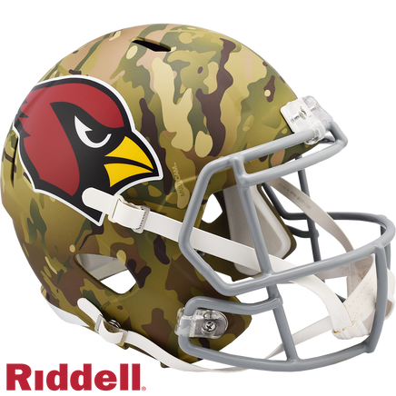camo football helmet for sale ARIZONA CARDINALS CAMO LIMITED EDITION REPLICA HELMET| Retail Experience Victory Collectibles