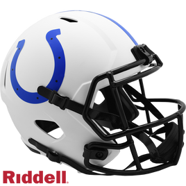 INDIANAPOLIS COLTS LUNAR LIMITED EDITION REPLICA HELMET