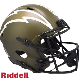 LOS ANGELES CHARGERS SALUTE TO SERVICE SPEED REPLICA HELMET