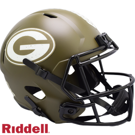 GREEN BAY PACKERS SALUTE TO SERVICE SPEED REPLICA HELMET