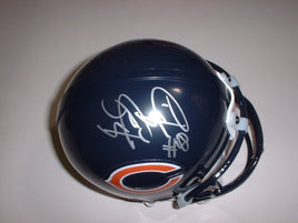Bernard Berrian Autographed Chicago Bears Mini Helmet