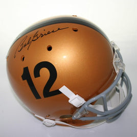 Bob Griese Autographed Throwback Purdue Replica Helmet