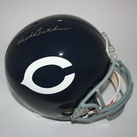 Dick Butkus Autograph Throwback Chicago Replica Helmet